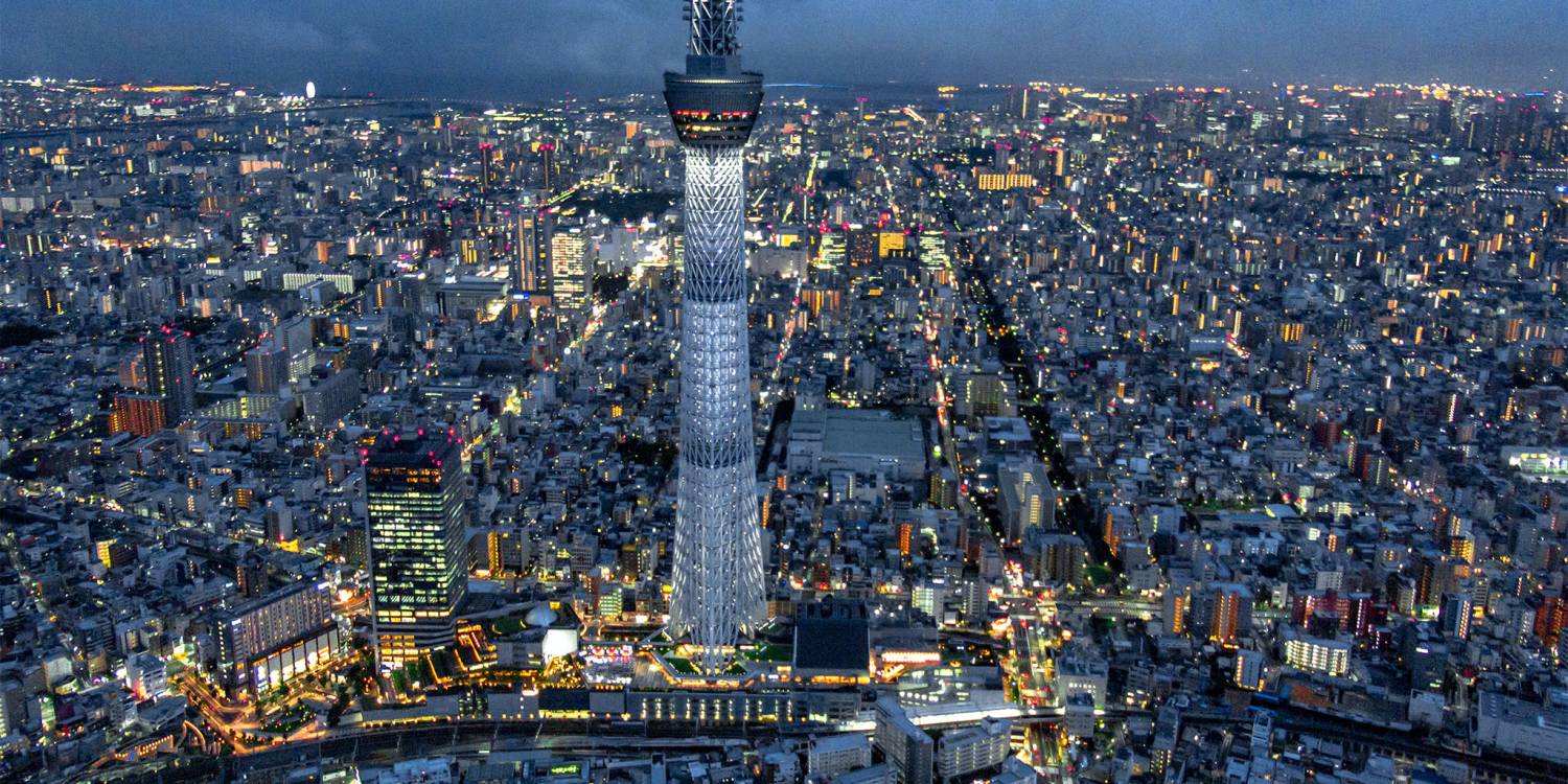 體驗東京的夜景  22分鐘東京夜間遊覽