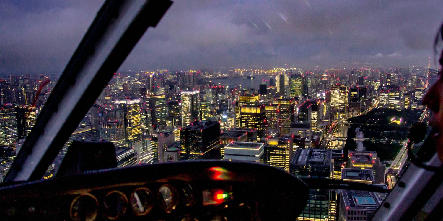 體驗東京的夜景  22分鐘東京夜間遊覽