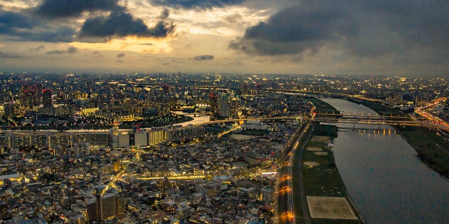 體驗東京的夜景  22分鐘東京夜間遊覽