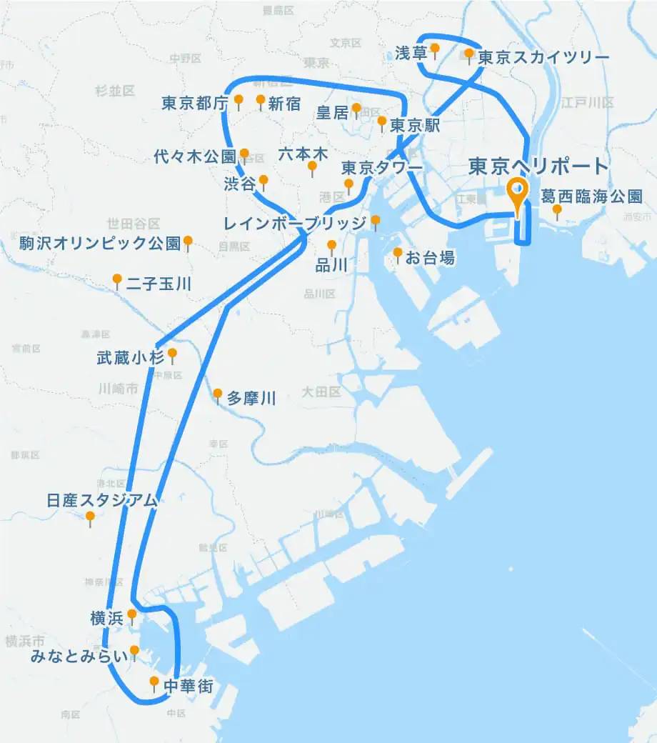 享受京濱的奢侈計劃 新宿澀谷、晴空塔&橫濱巡遊